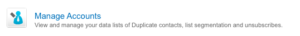 manage accounts