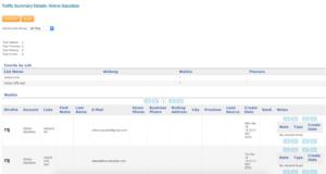 traffic summary report