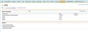 Using the itracMarketer App in Salesforce