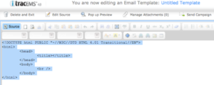 template from an HTML file