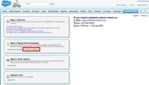 Using the itracMarketer App in Salesforce