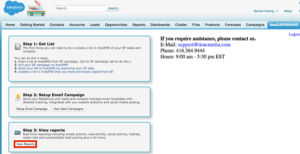 Using the itracMarketer App in Salesforce