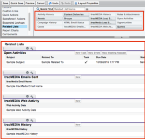 Salesforce itracMarketer Setup