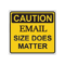 Email Size Matters